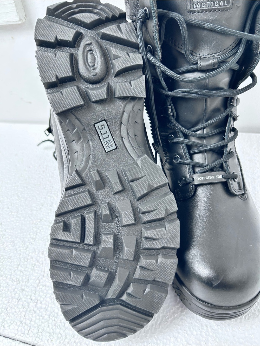 5.11 Tactical Black Men's Protective Toe Duty Boots size 10 - Picture 13 of 13